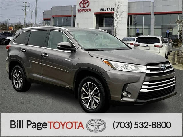 2019 Toyota Highlander Hybrid XLE AWD photo