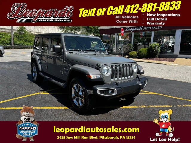 2018 Jeep Wrangler Unlimited Sahara 4WD photo
