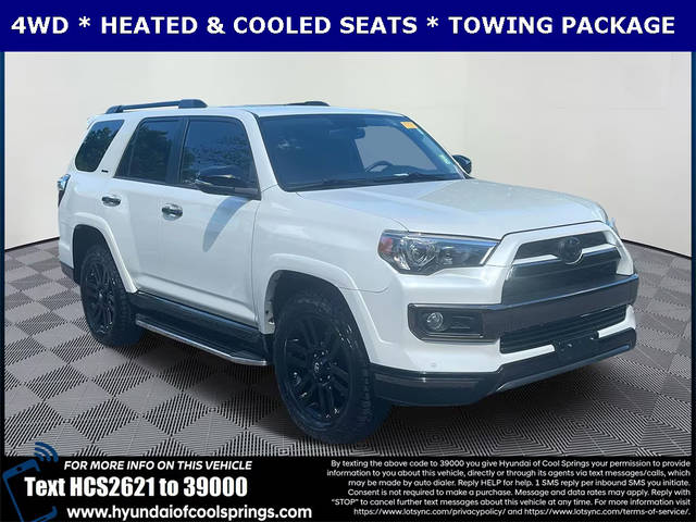 2019 Toyota 4Runner Limited Nightshade 4WD photo