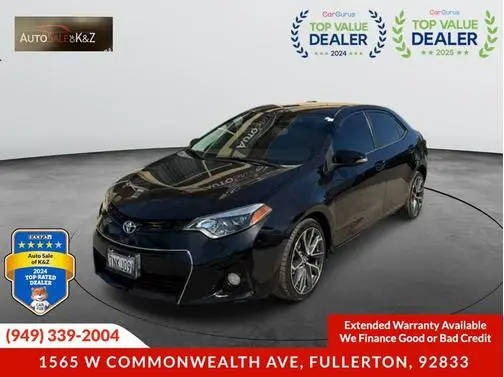 2015 Toyota Corolla S Plus FWD photo