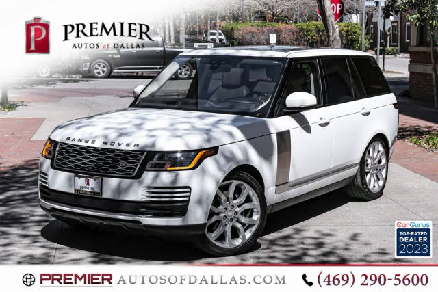 2019 Land Rover Range Rover HSE 4WD photo