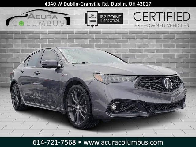 2019 Acura TLX w/A-Spec Pkg Red Leather FWD photo