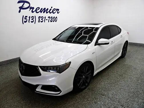 2019 Acura TLX w/A-Spec Pkg Red Leather FWD photo