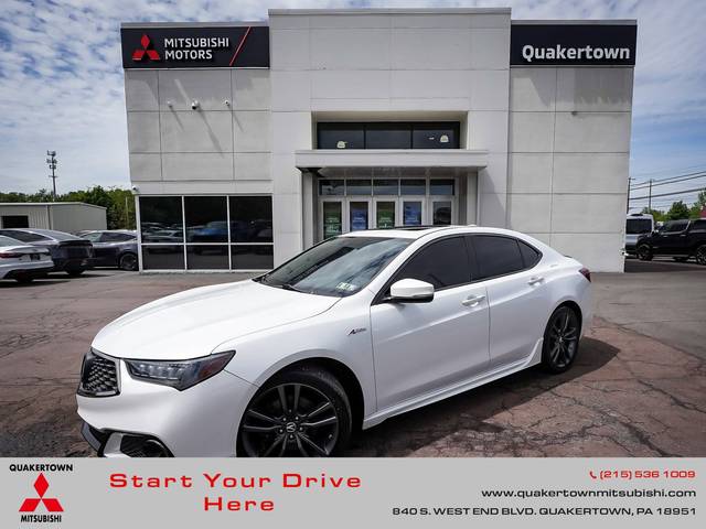 2019 Acura TLX w/A-Spec Pkg Red Leather AWD photo