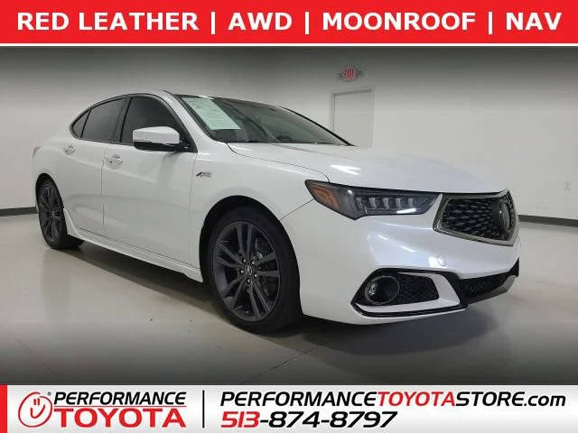 2019 Acura TLX w/A-SPEC Pkg Red Leather AWD photo