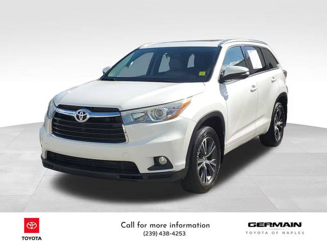 2016 Toyota Highlander XLE AWD photo