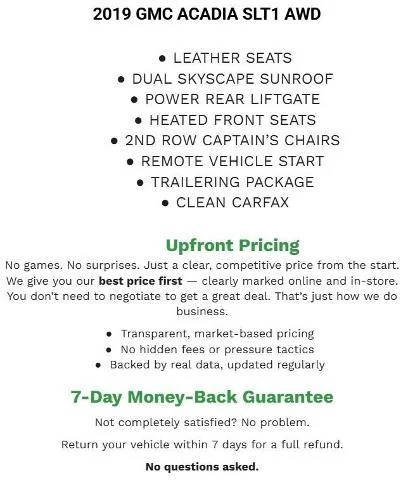 2019 GMC Acadia SLT AWD photo