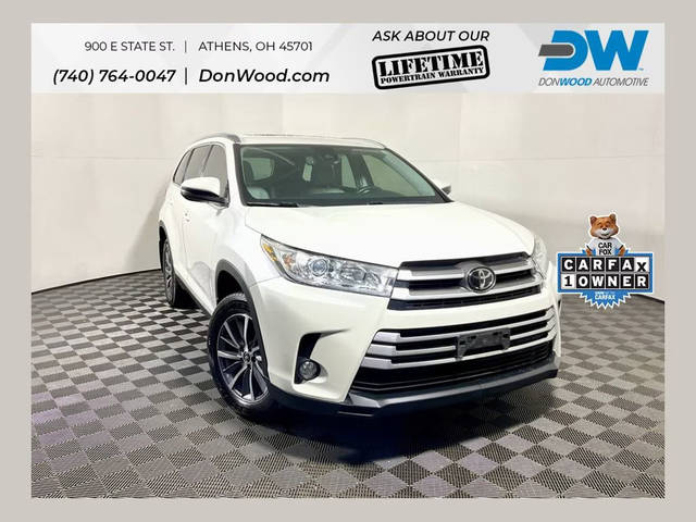 2019 Toyota Highlander XLE AWD photo
