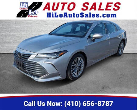 2019 Toyota Avalon Limited FWD photo