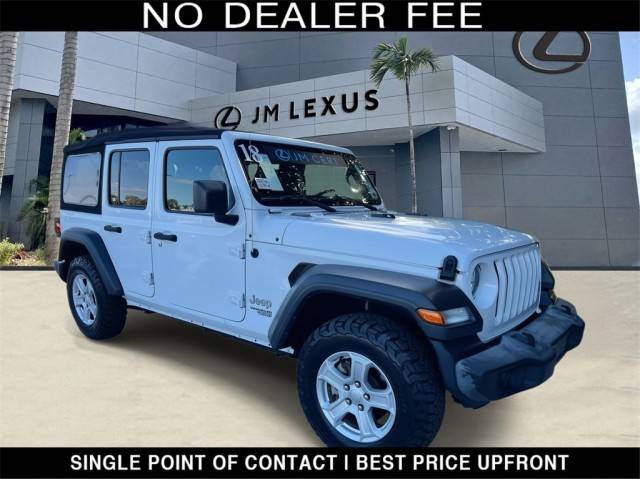 2018 Jeep Wrangler Unlimited Sport S 4WD photo