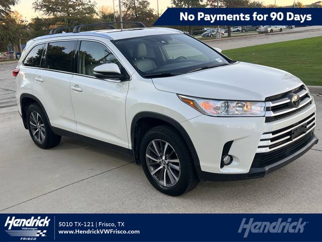 2019 Toyota Highlander XLE AWD photo