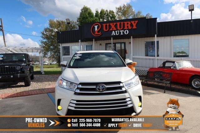 2019 Toyota Highlander XLE FWD photo