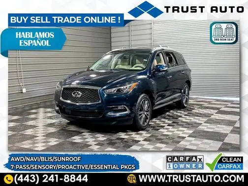 2019 Infiniti QX60 LUXE AWD photo