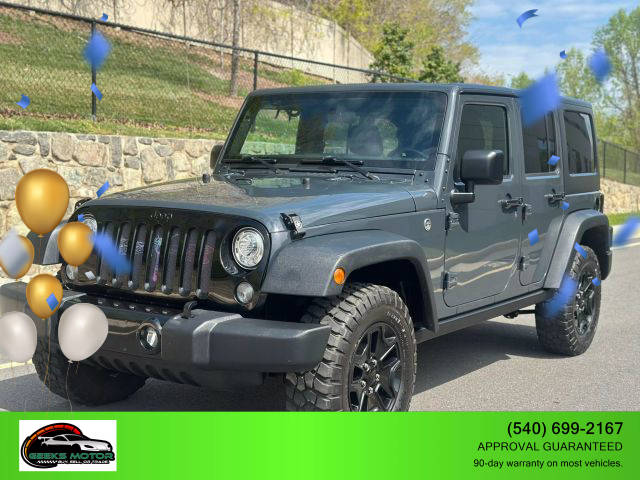 2018 Jeep Wrangler Unlimited Willys Wheeler 4WD photo