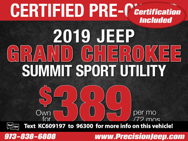 2019 Jeep Grand Cherokee Summit 4WD photo