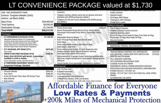 2015 Chevrolet Silverado 2500HD LT 4WD photo