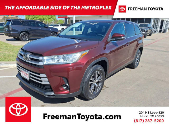 2019 Toyota Highlander LE FWD photo