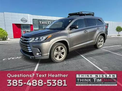 2019 Toyota Highlander Hybrid Limited Platinum AWD photo