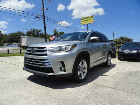 2019 Toyota Highlander Limited FWD photo
