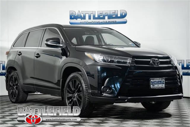 2019 Toyota Highlander SE AWD photo