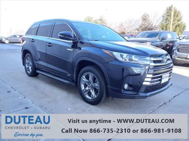 2019 Toyota Highlander Hybrid Limited Platinum AWD photo