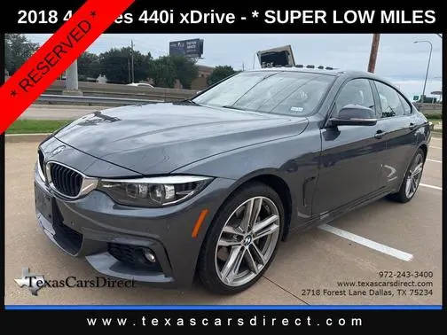 2018 BMW 4 Series Gran Coupe 440i xDrive AWD photo