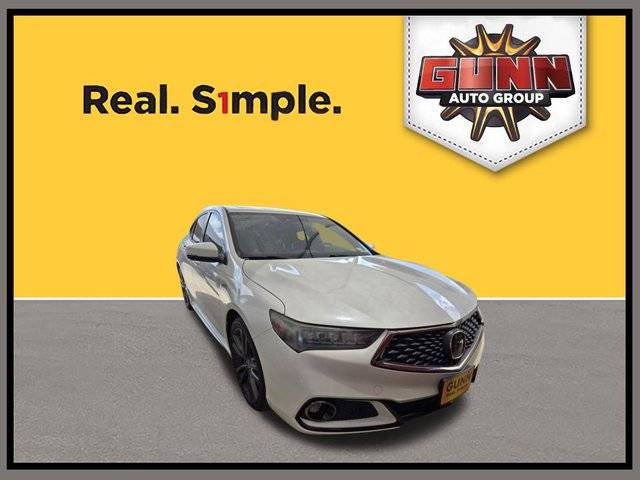 2019 Acura TLX w/A-Spec Pkg Red Leather AWD photo