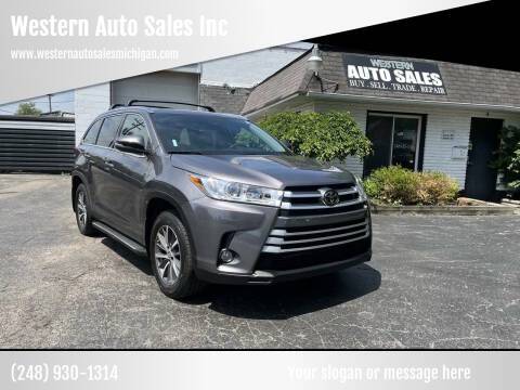 2019 Toyota Highlander XLE AWD photo