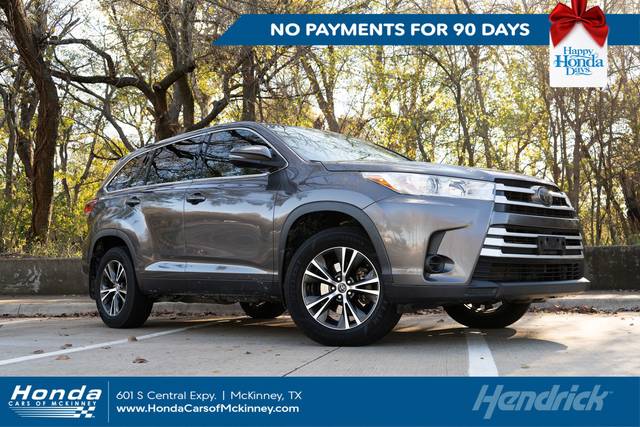 2019 Toyota Highlander LE FWD photo