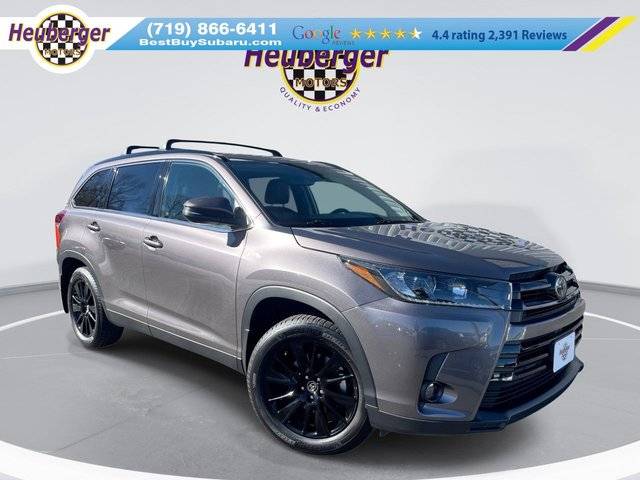 2019 Toyota Highlander SE AWD photo