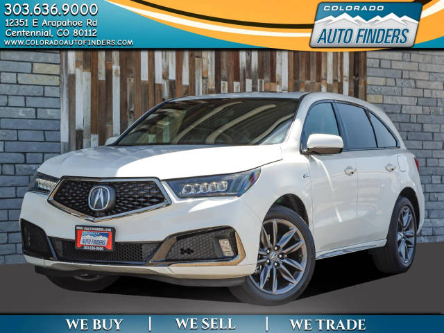 2019 Acura MDX w/Technology/A-Spec Pkg AWD photo