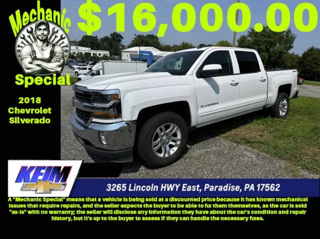 2018 Chevrolet Silverado 1500 LT 4WD photo