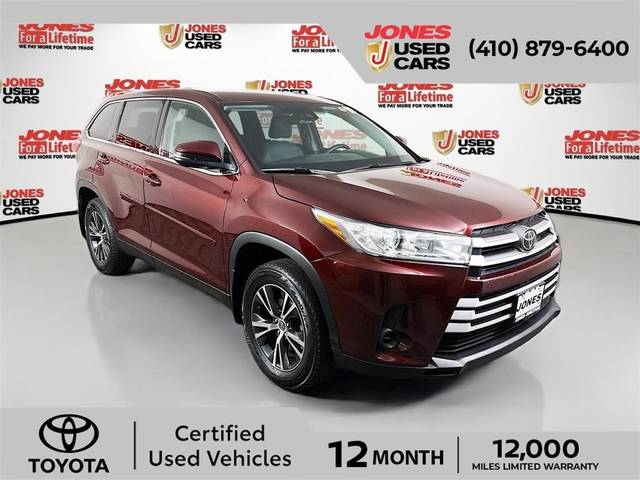 2019 Toyota Highlander LE AWD photo
