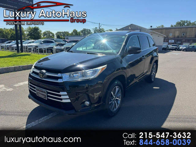 2019 Toyota Highlander XLE AWD photo