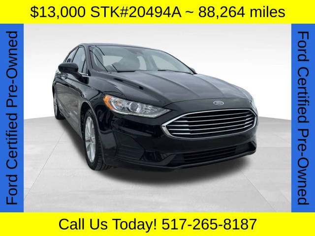 2019 Ford Fusion SE FWD photo