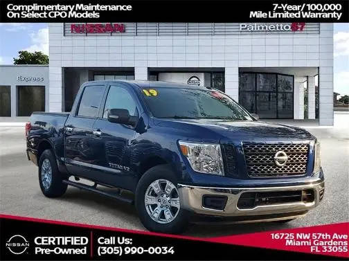 2019 Nissan Titan SV RWD photo