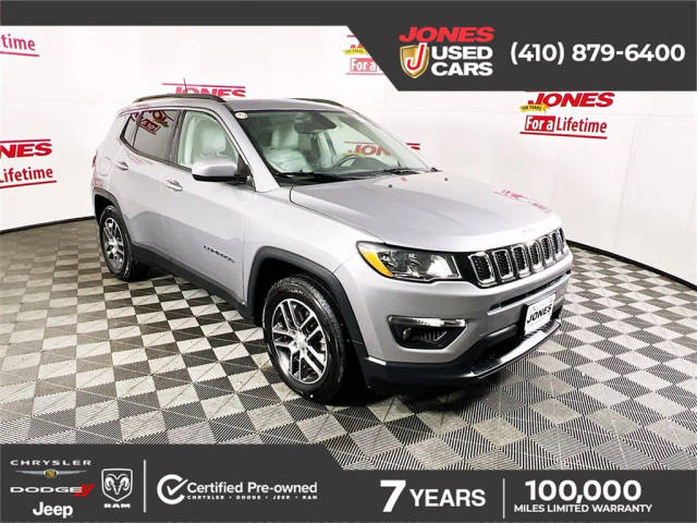 2019 Jeep Compass Latitude w/Sun/Wheel Pkg FWD photo