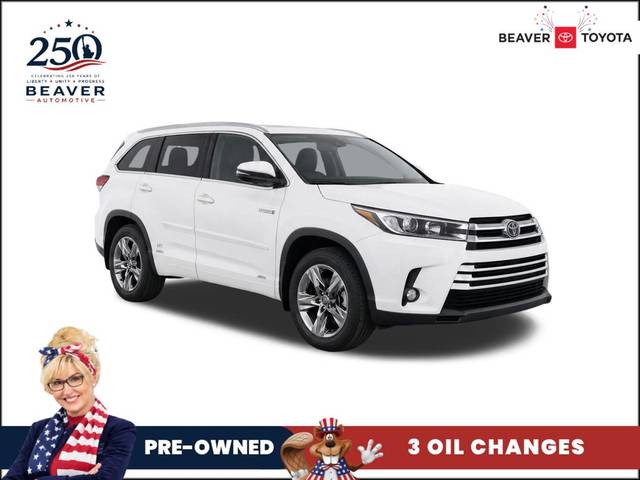 2019 Toyota Highlander Hybrid Limited Platinum AWD photo