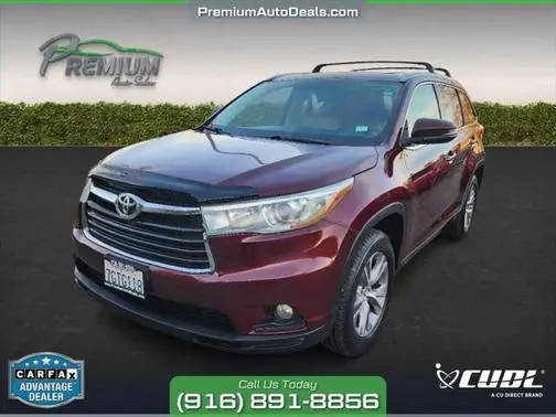 2015 Toyota Highlander XLE FWD photo