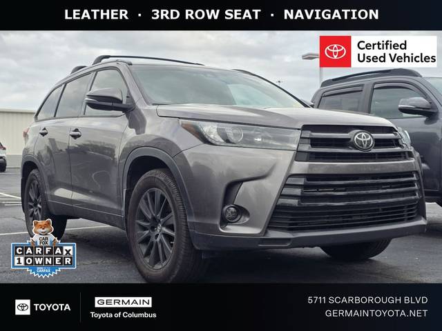 2019 Toyota Highlander SE AWD photo