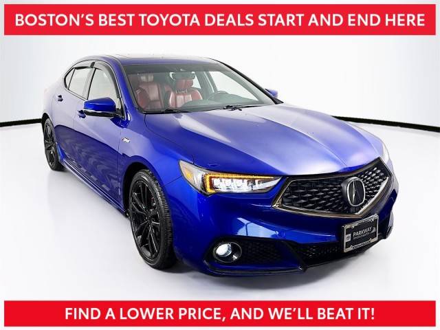 2019 Acura TLX w/A-Spec Pkg Red Leather AWD photo