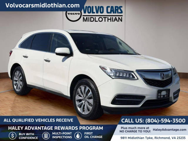 2016 Acura MDX w/Tech AWD photo