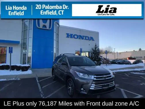 2019 Toyota Highlander LE Plus AWD photo