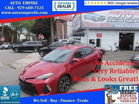 2017 Toyota Corolla SE FWD photo