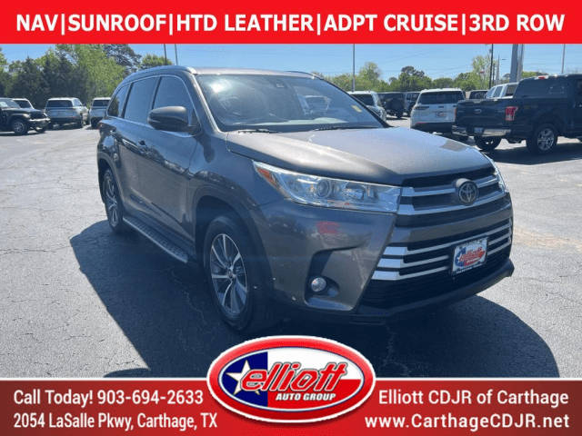 2019 Toyota Highlander XLE FWD photo