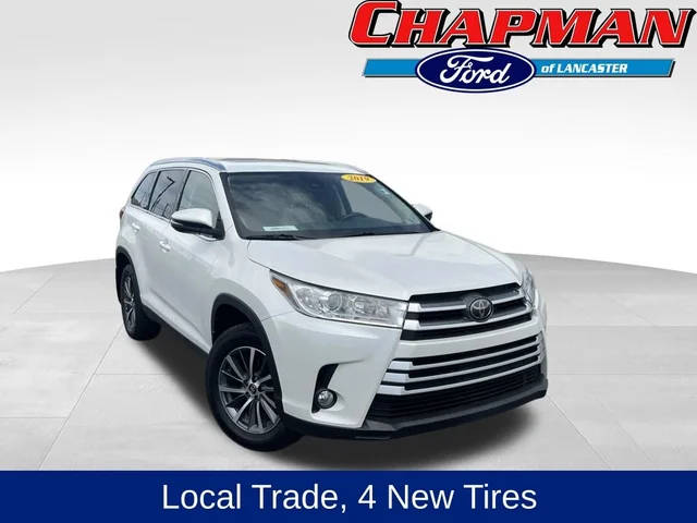 2019 Toyota Highlander XLE AWD photo