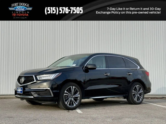 2019 Acura MDX w/Technology Pkg AWD photo