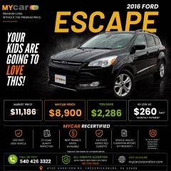 2016 Ford Escape SE FWD photo