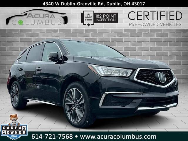 2019 Acura MDX w/Technology Pkg AWD photo