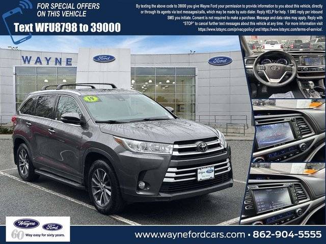 2019 Toyota Highlander XLE AWD photo